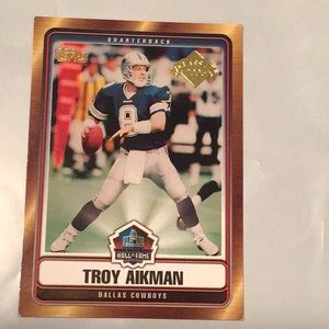 TROY AIKMAN 2006 Topps Football card, Dallas Cowboys